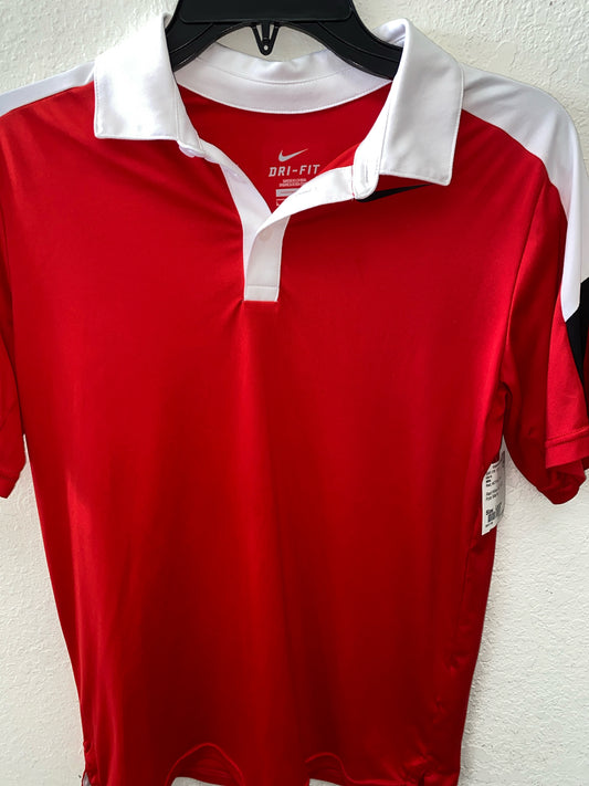 Red Nike ACTIVE Polo Men's