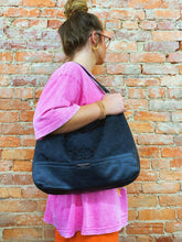Load image into Gallery viewer, Designer Black Coach Handbag