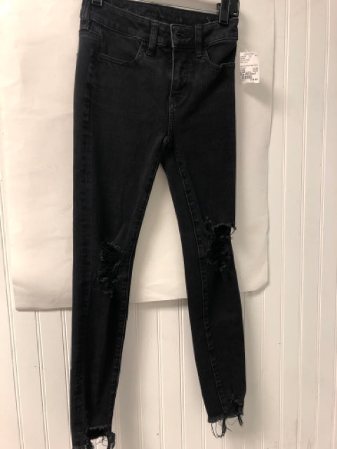 Black American Eagle Pants Women's