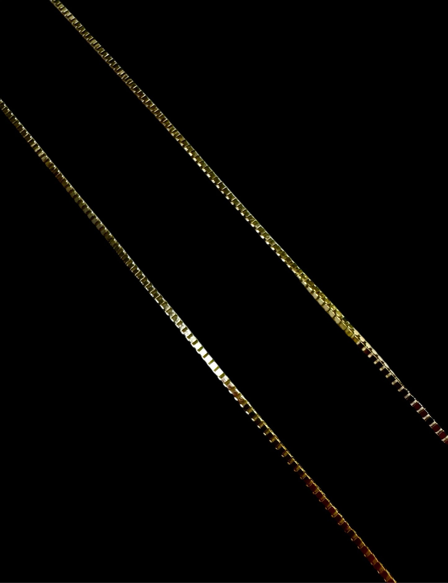 14ky 20" Box Chain Necklace