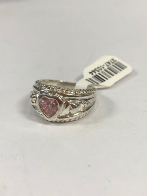 Sterling Silver CZ Ring Size 7.25