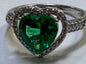 Sterling Silver CZ Ring Size 10