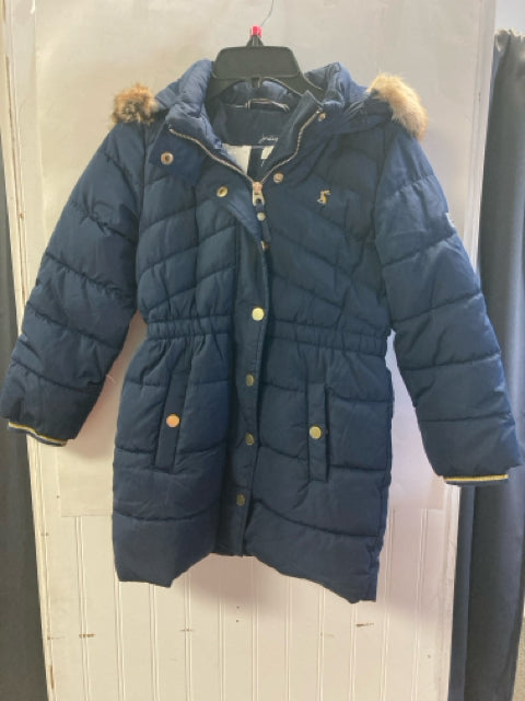 Royal Blue Joules Coat Girls