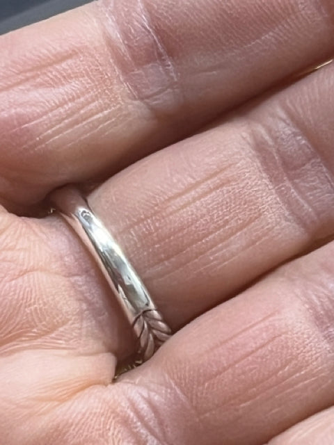 Judith Ripka Heart Diamonique Pave 925 Sterling Silver Ring Size 8