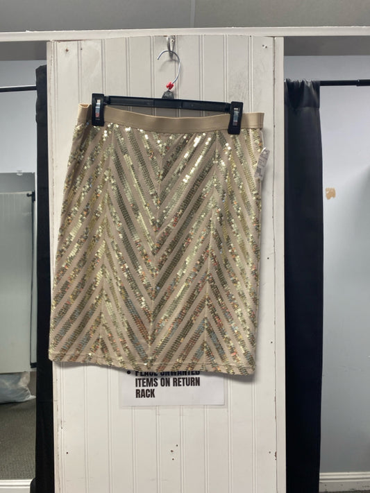 Beige/Gold Free People Skirt BOUTIQUE Women's