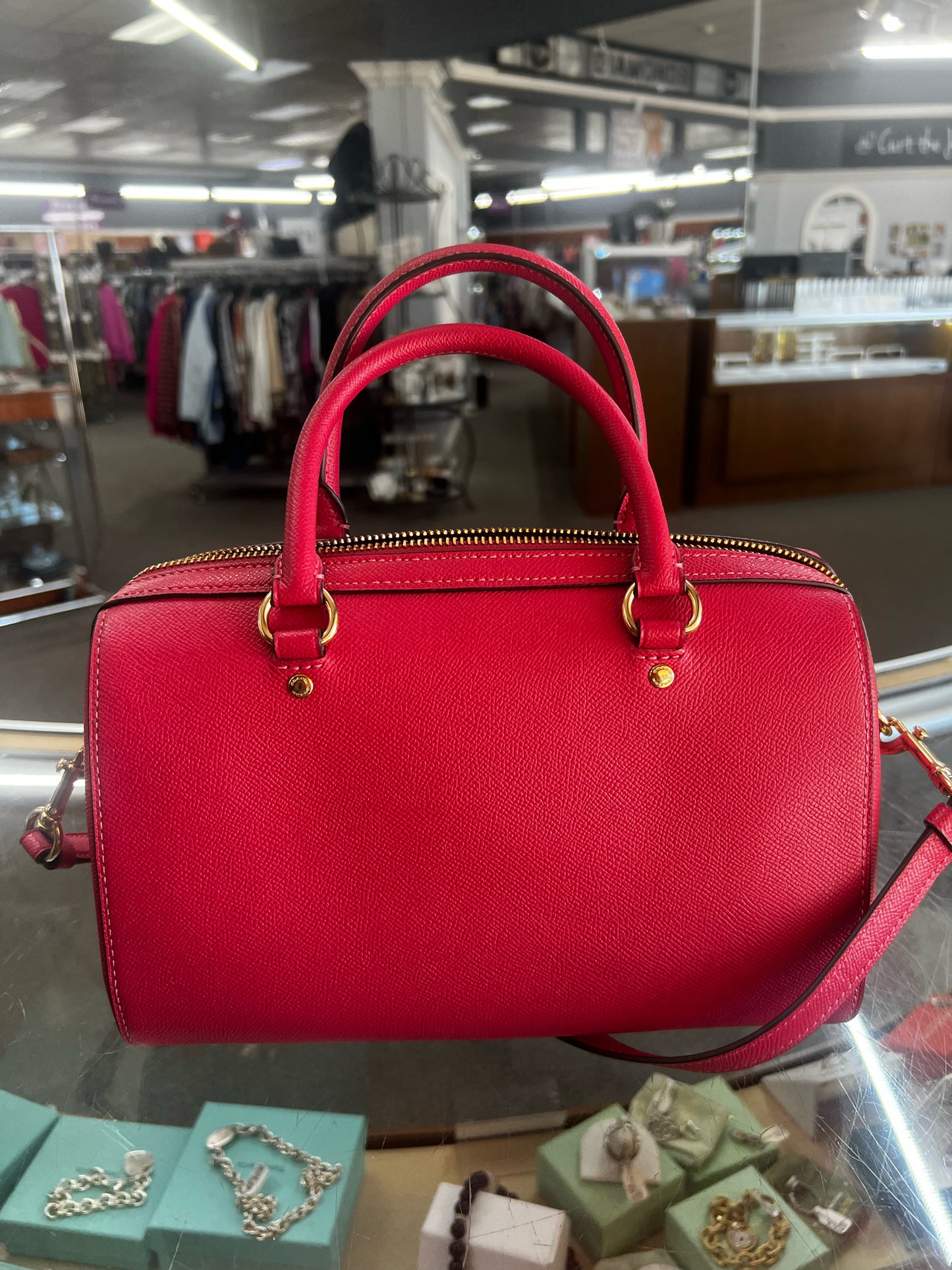 Designer Coach Bold Pink Crossbody