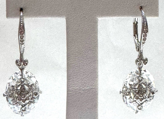 Sterling Silver Leverback Earrings