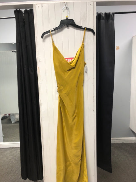 Yellow Zara BOUTIQUE Dress Women's