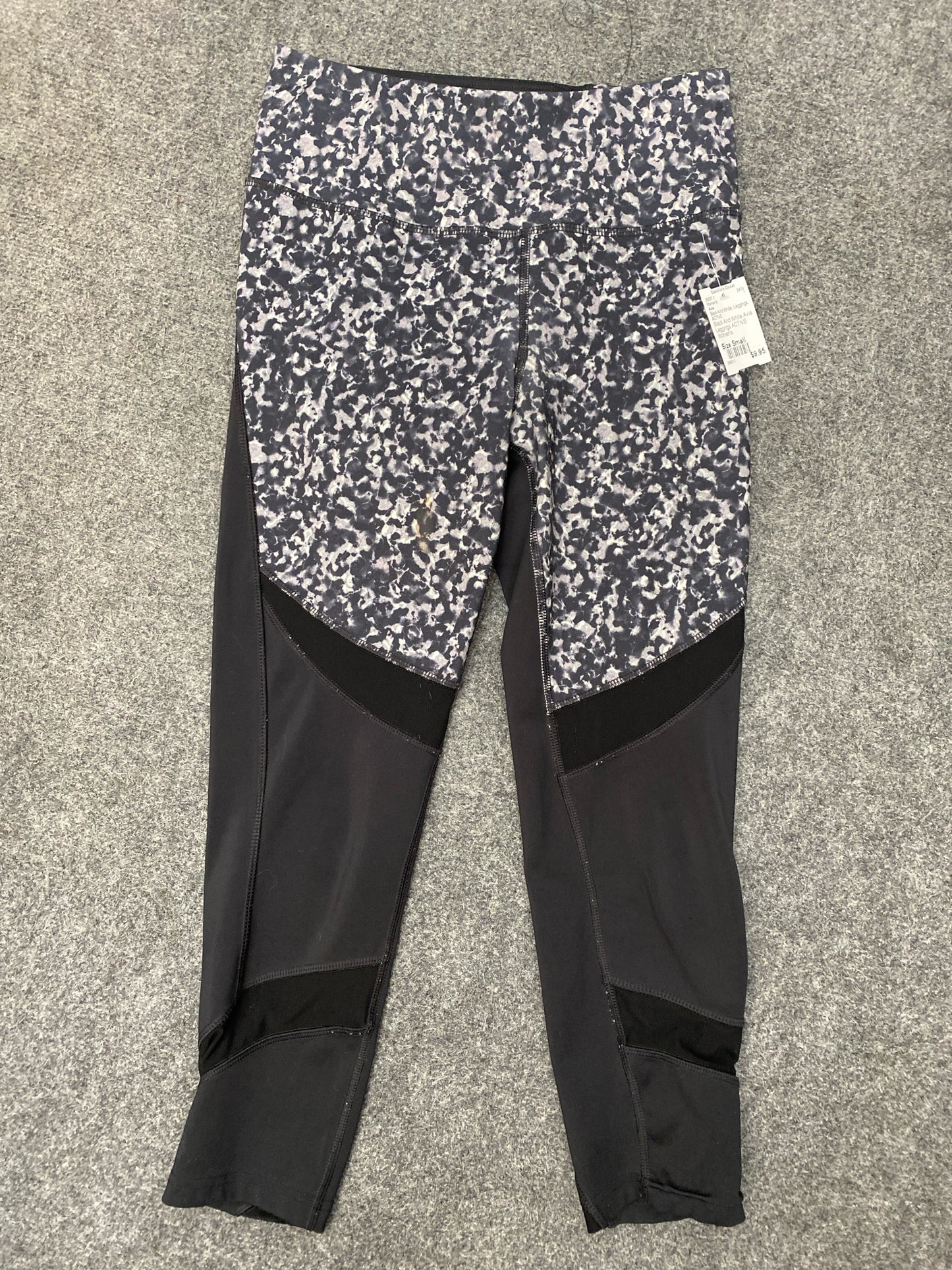 Black And White Avia Leggings ACTIVE Women's