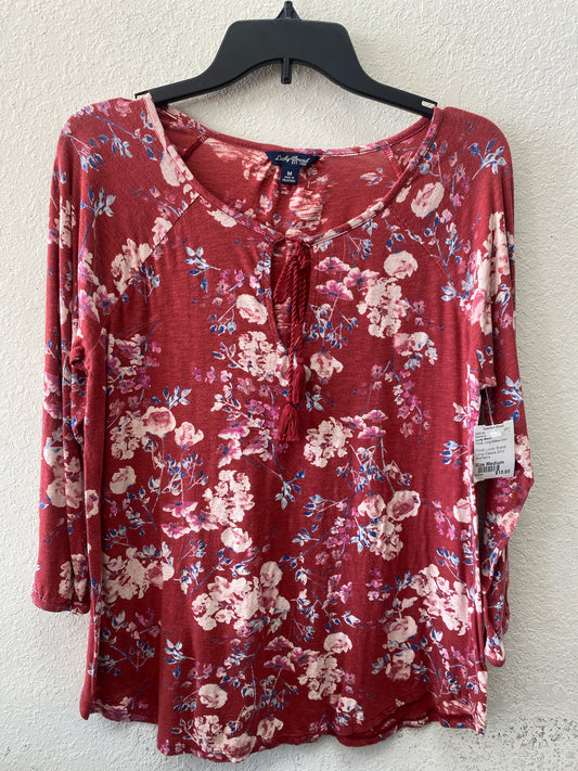 Floral Lucky Brand Long Sleeve Shirt Women's