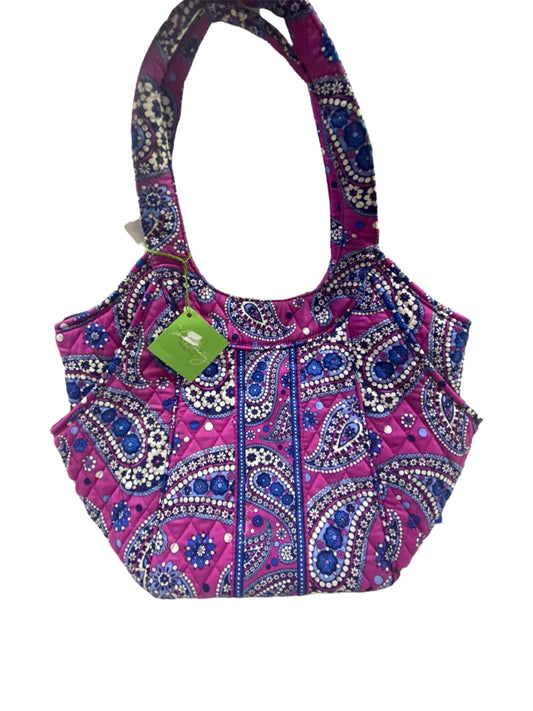 NEW Fashion Purple Print Vera Bradley Handbag