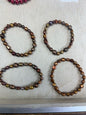 4 Pc Honora Bracelets Sterling