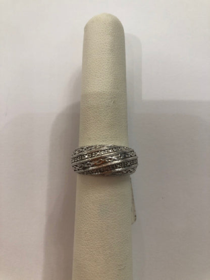 Bradford Gold Exchange 925 Sterling Ring Diamond