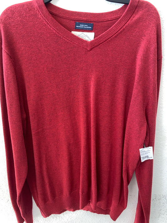 Red St. John's Bay Sweater/Sweatshirt Men's