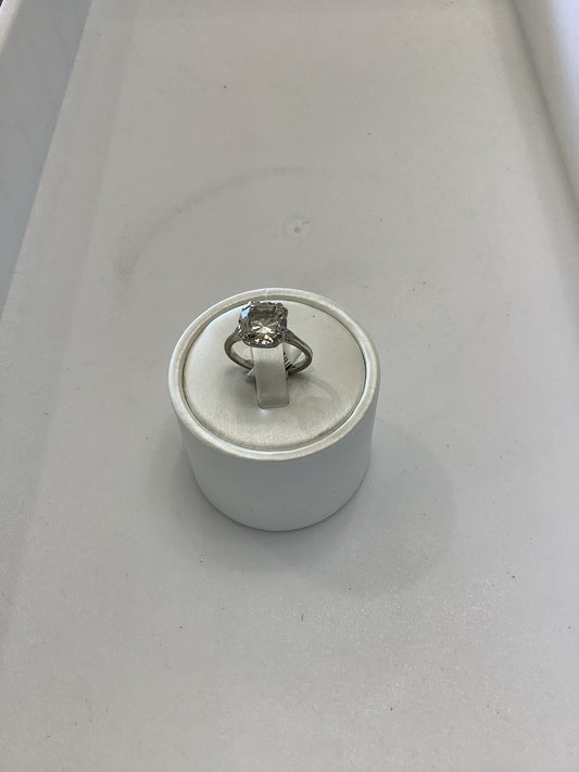 Sterling Silver CZ Ring Size 6.25