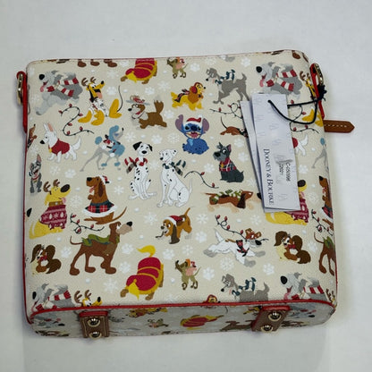 NEW Designer Parks Dooney & Bourke Crossbody Bag Santa Tails Paws Christmas Hand