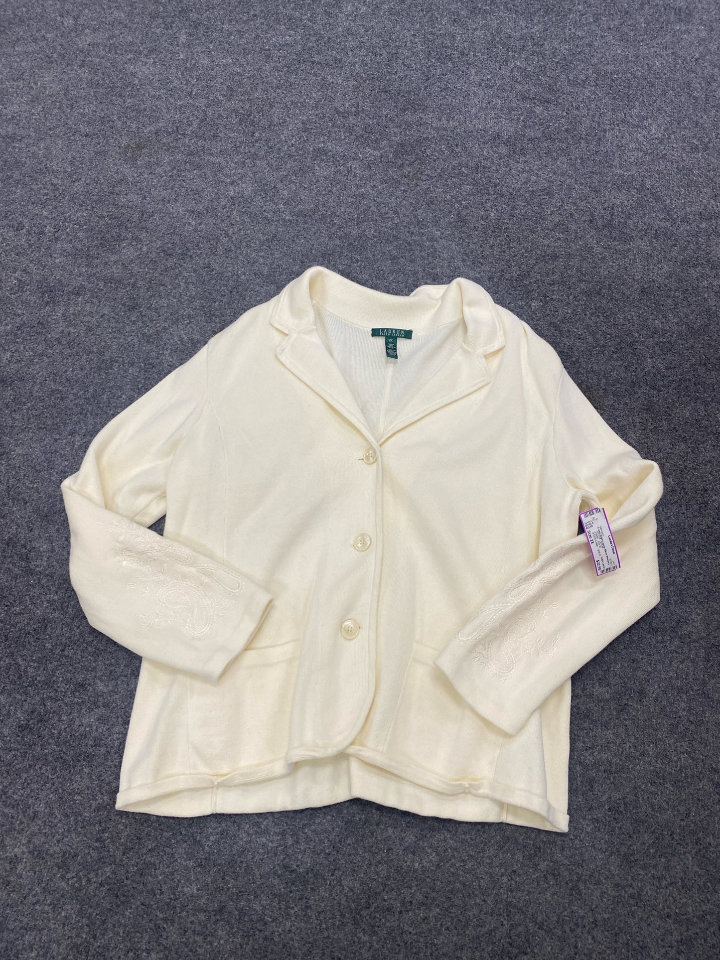 Cream Ralph Lauren Blazer Women's