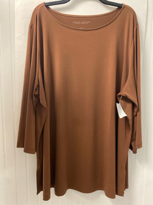 Brown Susan Graver Long Sleeve Shirt Women's