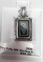 Whitney Kelly WK Sterling Mosaic Opal Pendant
