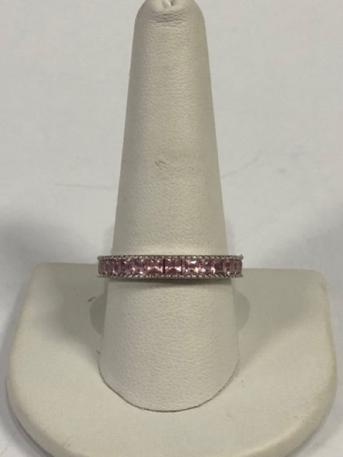 Sterling Silver CZ Ring SZ 10
