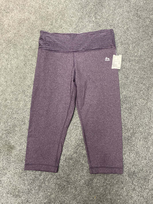 Purple RBX Capri Leggings ACTIVE Women's