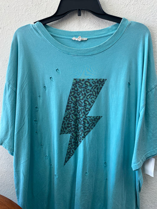 Blue Easel TShirt Women's