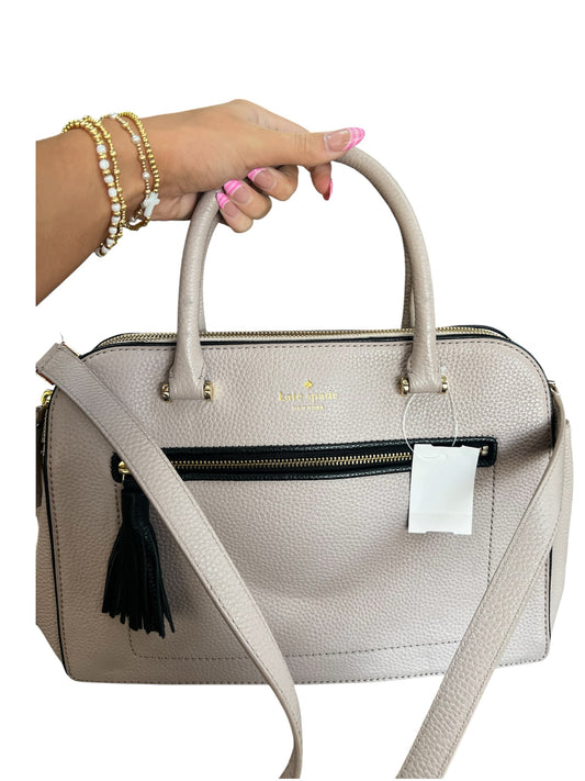 Designer Kate Spade Gray Handbag