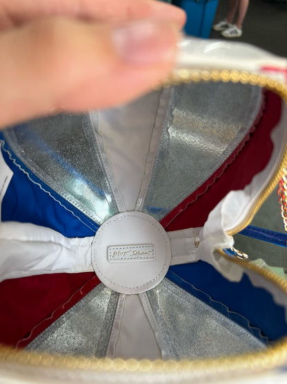 Fashion Betset Johnson Red/White/Blue/Glitter Handbag