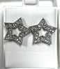 Sterling Silver CZ Earrings New JTV