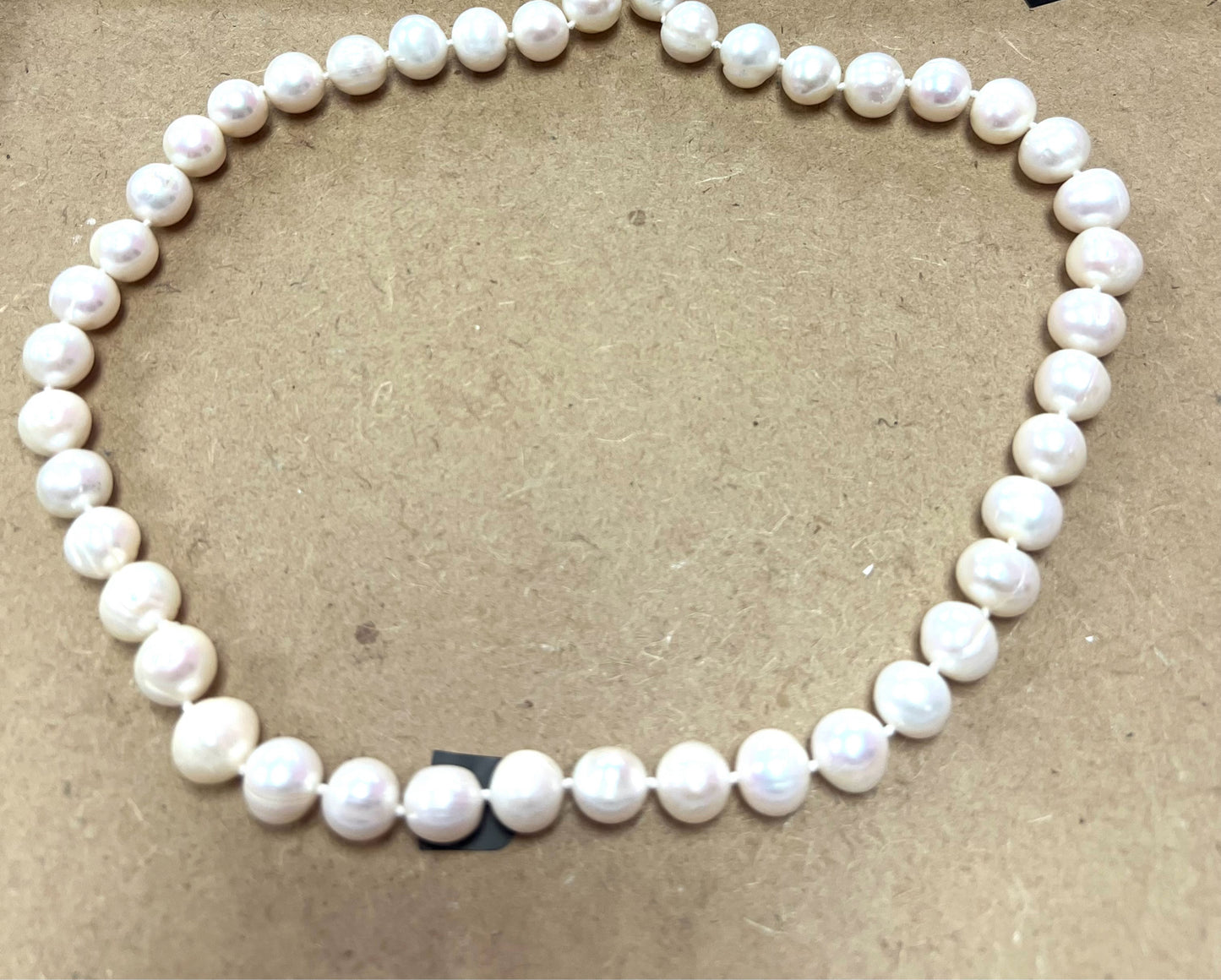 Sterling Silver Pearl Necklace 36" New JTV