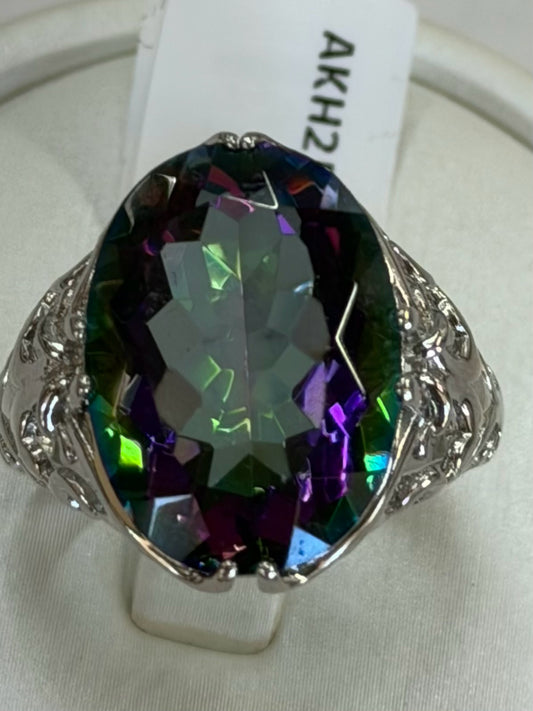Sterling Silver Quartz Ring New w/ Tags JTV Size 8