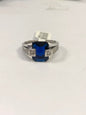 Sterling Silver CZ Ring SZ 11