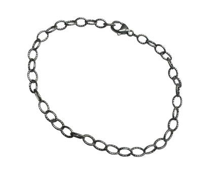 JAMES AVERY 9" 925 Sterling Silver Charm Bracelet Anklet