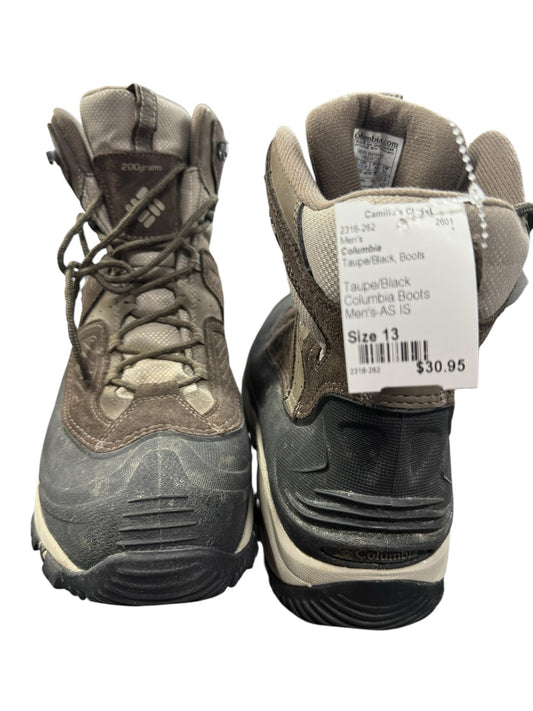 Taupe/Black Columbia Boots Men's