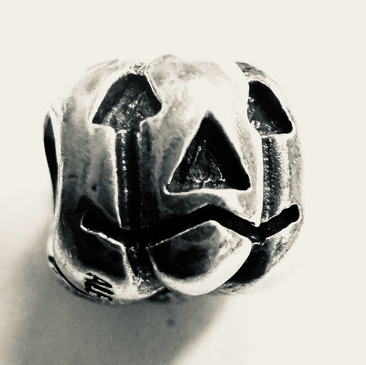 Pandora Sterling Charm Bead Pumpkin
