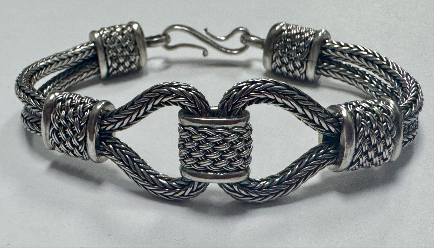 Suarti Sterling Bracelet 7.5"