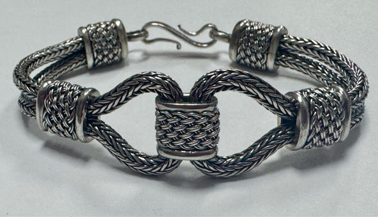 Suarti Sterling Bracelet 7.5"