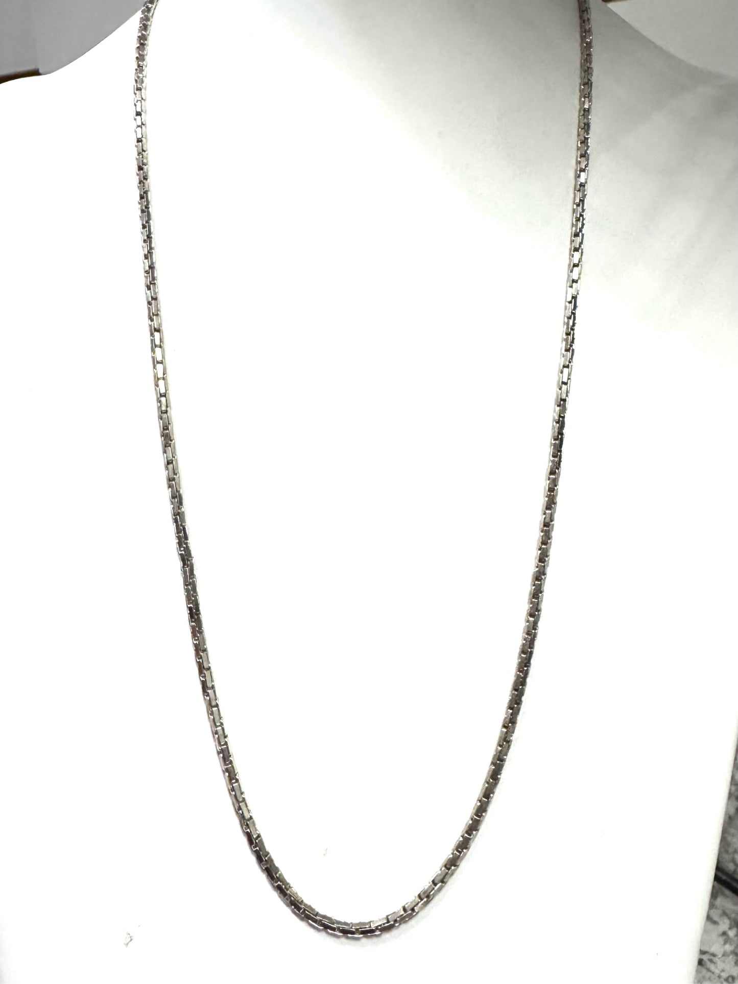Sterling Silver Necklace 30"
