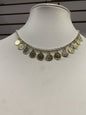 16" Sterling Silver Necklace w/ Coins