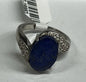Sterling Silver Lapis Ring JTV Size 8