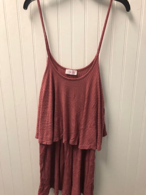 Mauve Pink Lily Romper Women's