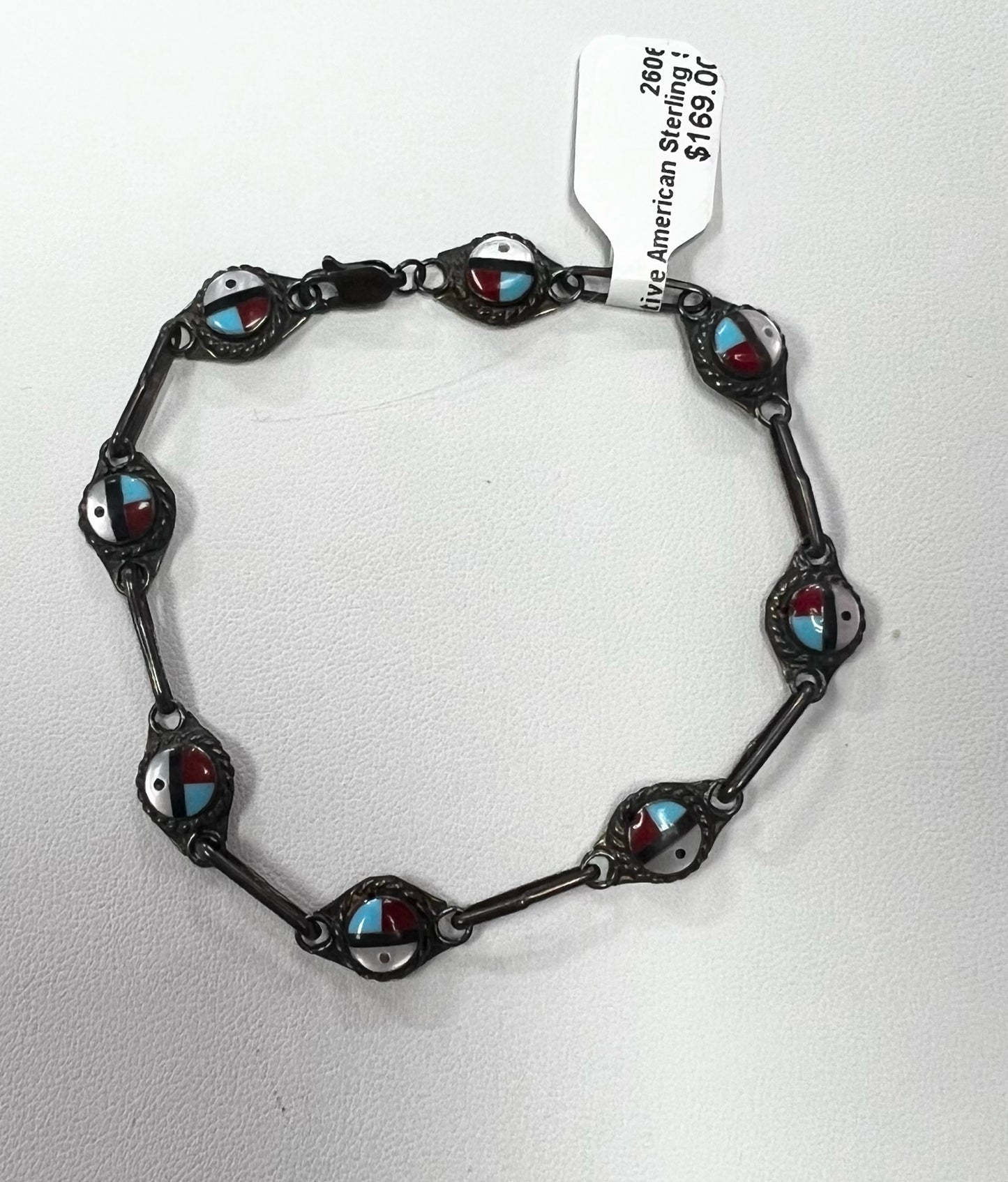 Native American Sterling Silver Bracelet
