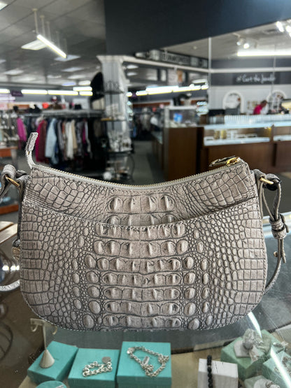 Designer NEW Brahmin Gray Crossbody