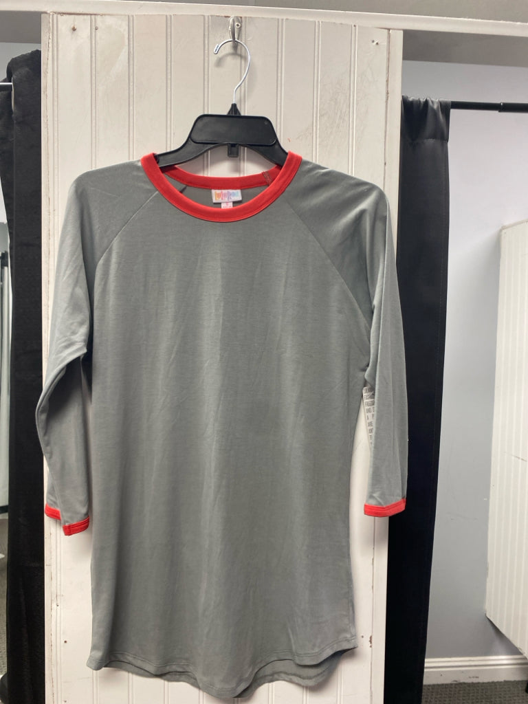 Grey LulaRoe NEW Long Sleeve Shirt Women's