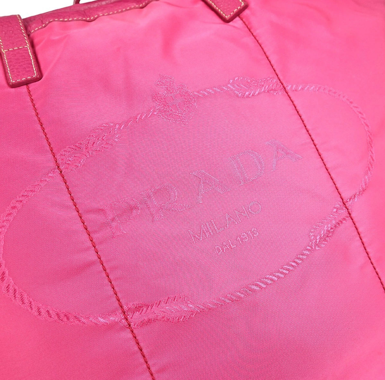 Designer Prada Pink Handbag