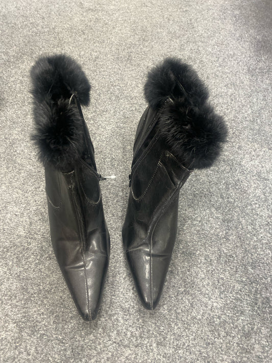 Black Splash Booties Women's