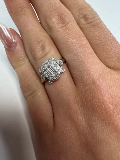 Platinum Diamond Ring
