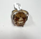 Sterling Silver Gemstone Ring JTV Size 8