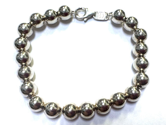 .999 Silver Bracelet 7.5"