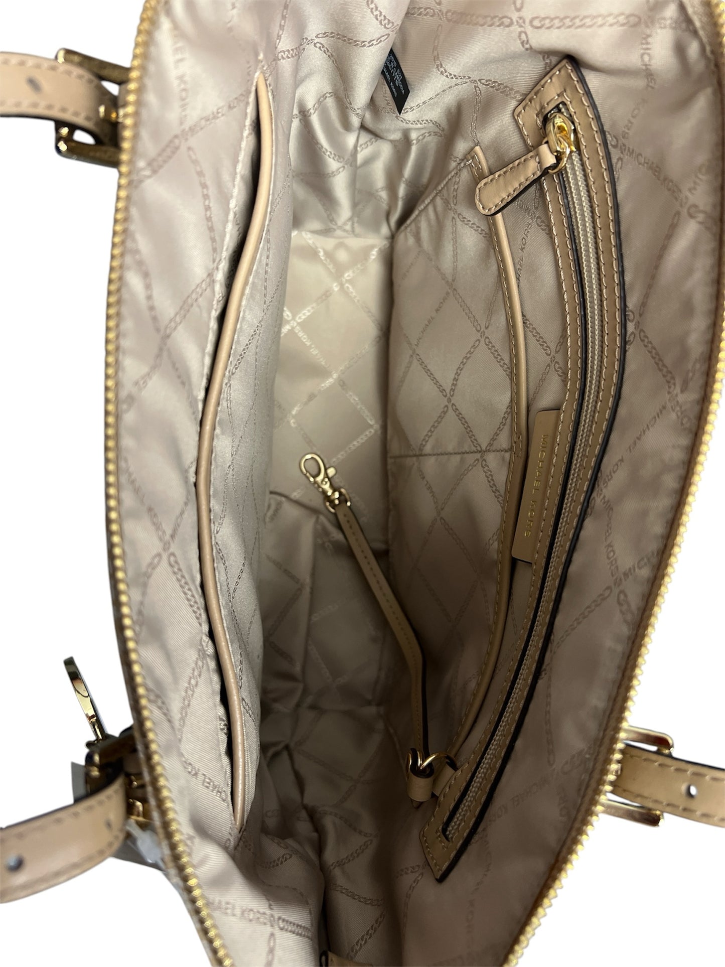 Designer Michael Kors beige Handbag